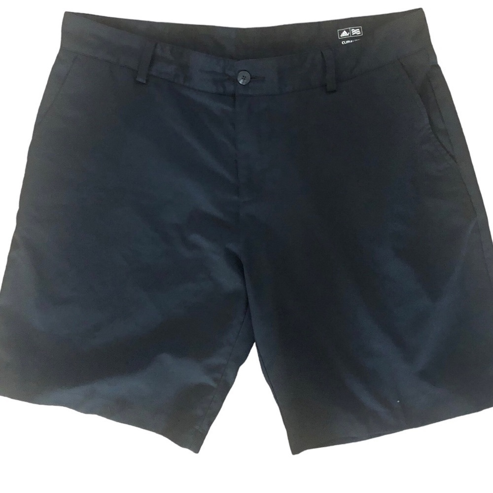 Adidas Climate Dress Golf Dress Shorts Sz. 38 Black AE7002 Pockets Summer